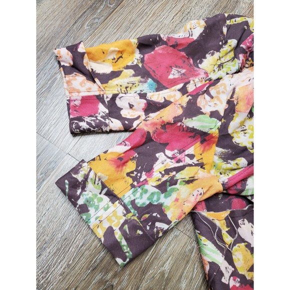 Gregory Parkinson Multicolor Boho Patchwork Deconstructed Hippie Jacket Womens L - Picture 9 of 11